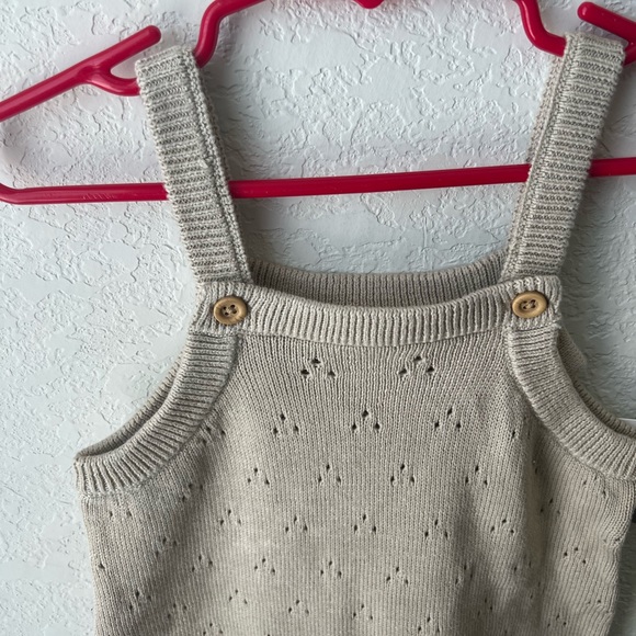 New Little Planet Baby Organic Sweater Knit shortalls - Picture 8 of 10